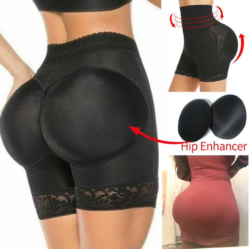 Shapewear Bodysuit Firm - Womens Padded Shapewear Hip Enhancer Shorts