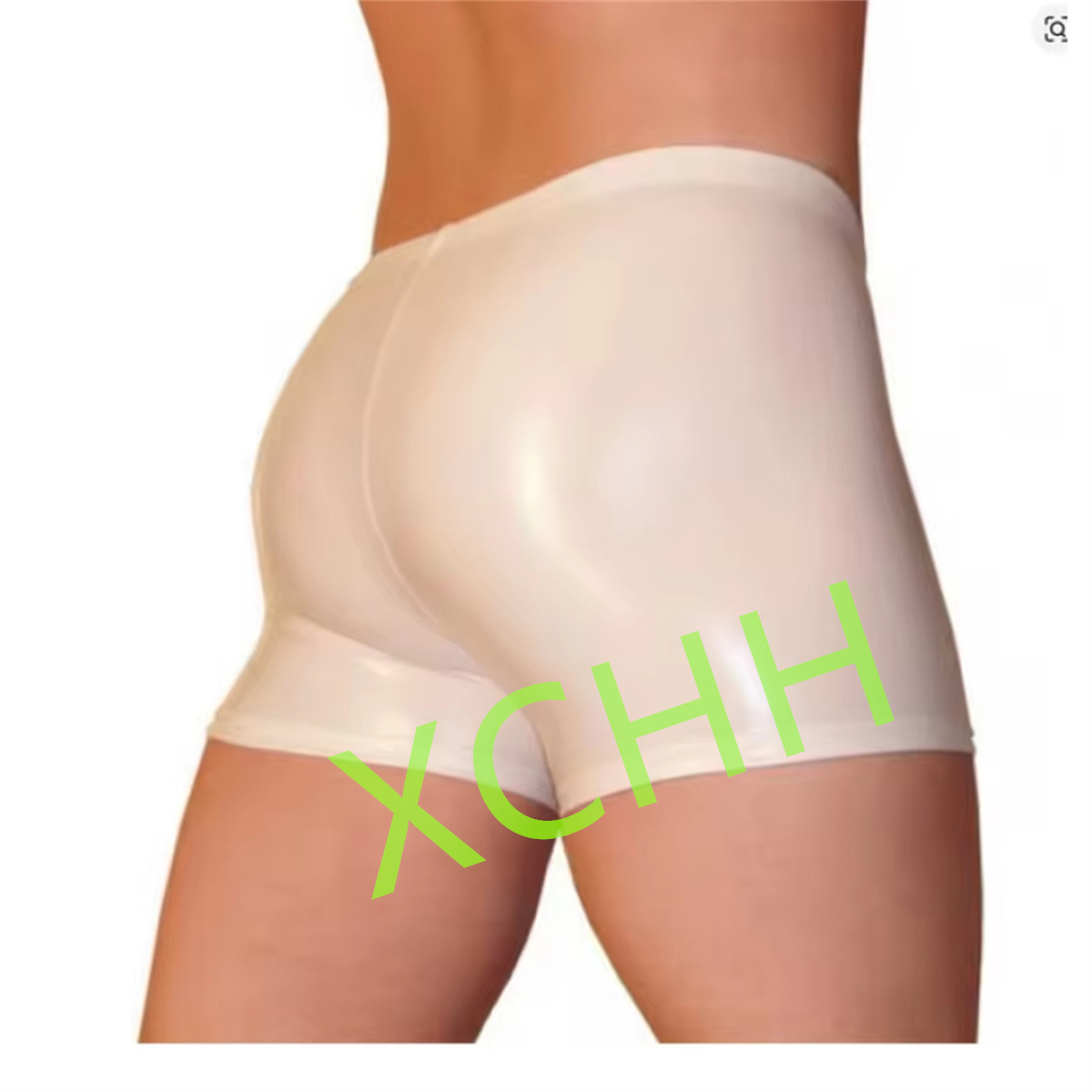 Latex Men Shorts Rubber Pantie - огляд і ціна Boyshort Underwear