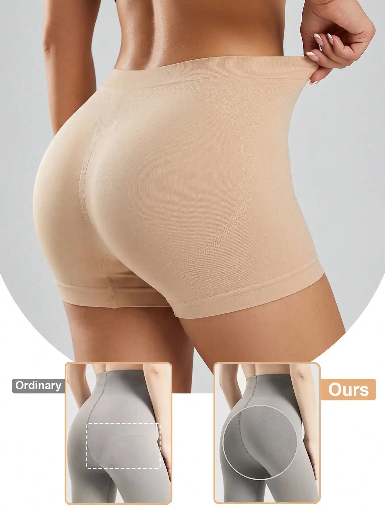 Women's Seamless Body Shaper P - огляд і ціна Boyshort Underwear