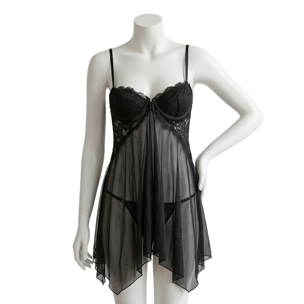 Women Lace Babydoll Lingerie S - огляд і ціна Babydoll Chemise Night