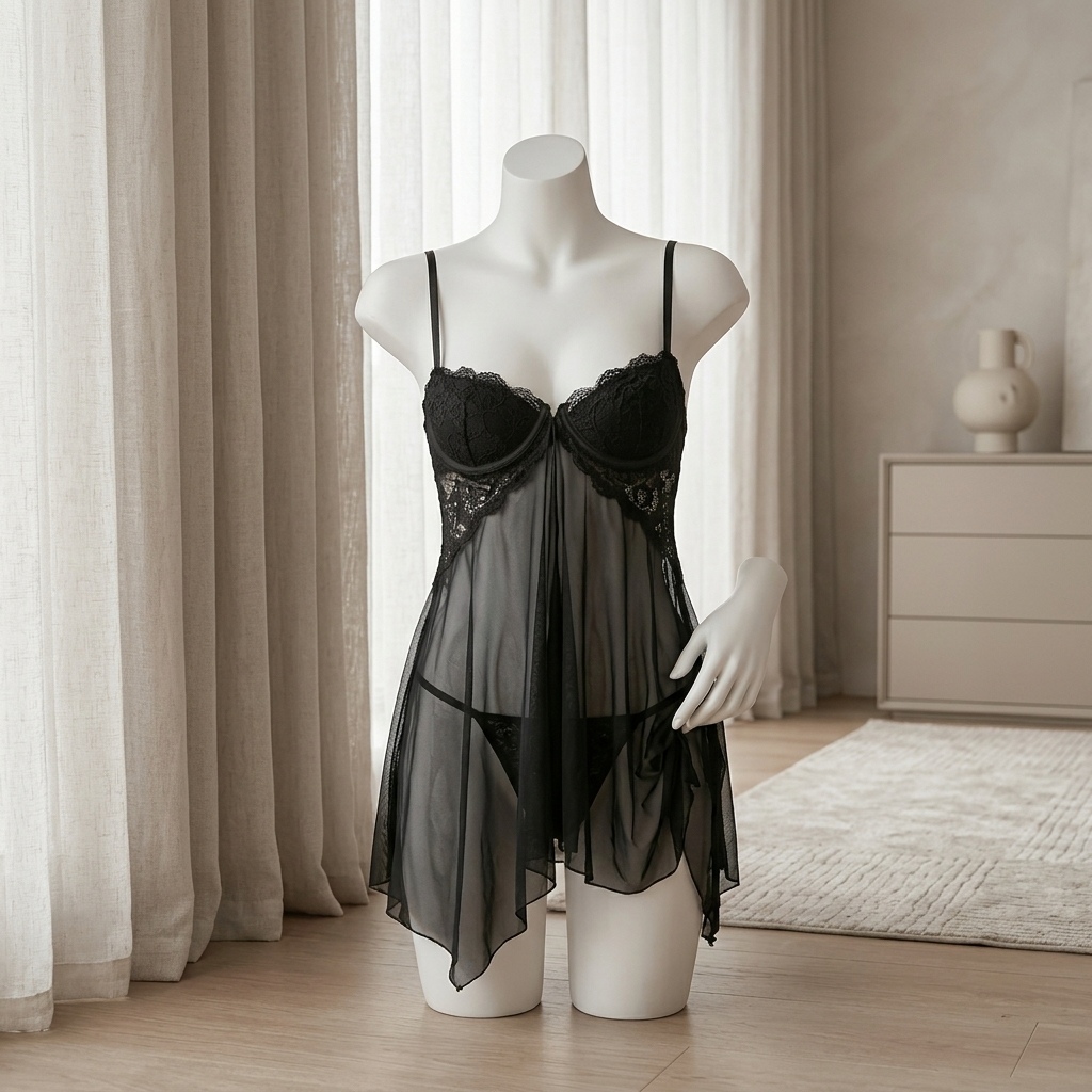 Women Lace Babydoll Lingerie S - огляд і ціна Babydoll Chemise Night